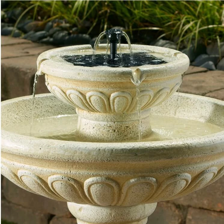 Smart Solar Staked & Pedestal Bird Baths Palermo On-Demand Solar Bird Bath