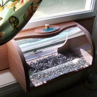 Coveside Conservation Bread Box Window Bird Feeder