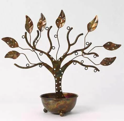 Ancient Graffiti Home & Garden Accents Tree Of Life Large Jewelry Tree With Bowl