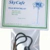 The Birdhouse Chick Squirrel-Proof Feeders Arundale Pole-Mount Kit For Sky Cafe Feeder