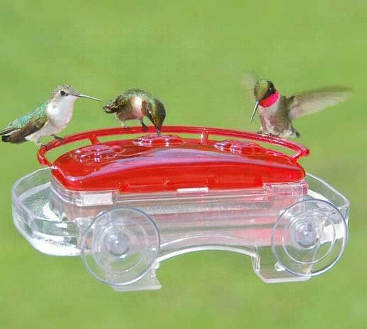Aspects Jewel Box Window Hummingbird Feeder