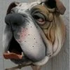 Doug Fey Bull Dog Ceramic Birdhouse