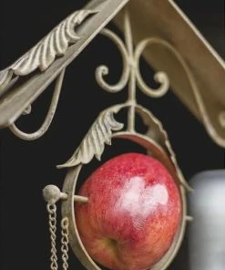 Peacock Park Weathered Scroll Fruit And Suet Feeder Suet Feeders