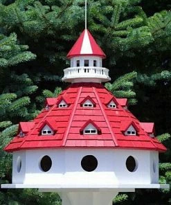 Home Bazaar Unique Birdhouses Hotel California Purple Martin Birdhouse