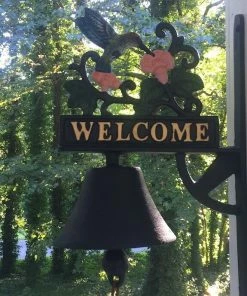 The Birdhouse Chick Hummingbird Welcome Bell