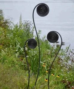 Kinsman Garden Company Garden Stakes & Whirligigs Large Fiddlehead Fern Garden Stakes-Set/3