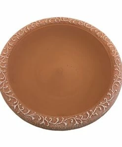 The Birdhouse Chick Large Solar Fountain Bird Bath