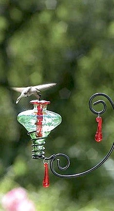 Parasol Hummingbird Feeders Mini-Blossom Chandelier Hummingbird Feeder