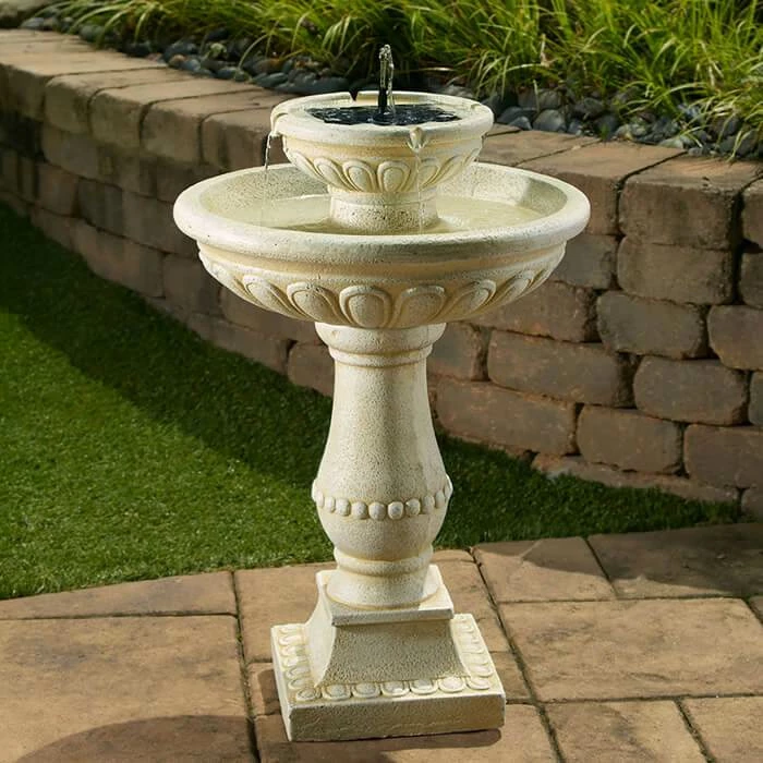 Smart Solar Staked & Pedestal Bird Baths Palermo On-Demand Solar Bird Bath