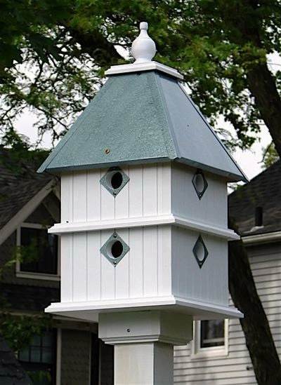 A Wing And A Prayer Dovecote Plantation Birdhouse 8 Nest Vinyl Birdhouses