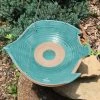 Anthony Stoneware Hanging Bird Baths Pottery Hanging Bird Bath- Bird In Flight
