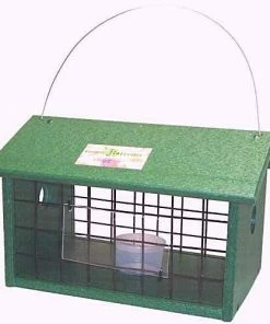 Songbird Essentials Recycled Birdhouses Mealworm Jail Feeder-Recycled Plastic