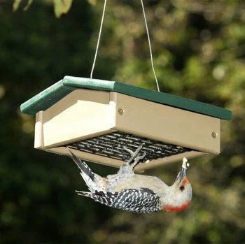 Songbird Essentials Recycled Upside Down Suet Feeder Recycled Birdhouses