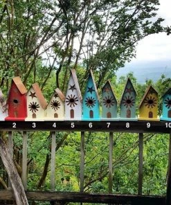 The Birdhouse Chick Unique Birdhouses Star Guard Barn Wood Birdhouses