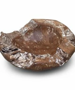 The Birdhouse Chick Home & Garden Accents Natural Teak Root Bowls- 2 Sizes