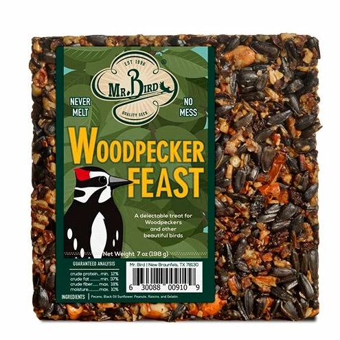 Mr. Bird Woodpecker Feast Nut Cake