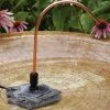 Birds Choice Bird Bath Dripper With Rock Base BirdBath Fountains, Misters & Wigglers