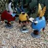 The Birdhouse Chick Statuary & Sculpture Bobble Flying Pigs Garden Art