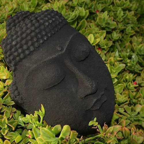 Garden Age Supply Statuary & Sculpture Buddha Face Sculpture