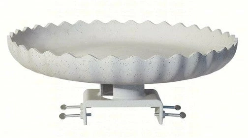 Farm Innovators Heated Deck Mount Bird Bath- Hidden Outlet Deck & Ground Bird Baths