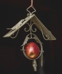 Peacock Park Weathered Scroll Fruit And Suet Feeder Suet Feeders