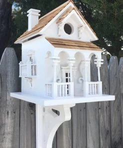 Home Bazaar Honeymoon Cottage Birdhouse With Bracket