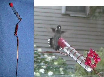 The Birdhouse Chick Hummingbird Feeders Charmer Hand-Held Hummingbird Feeder Set