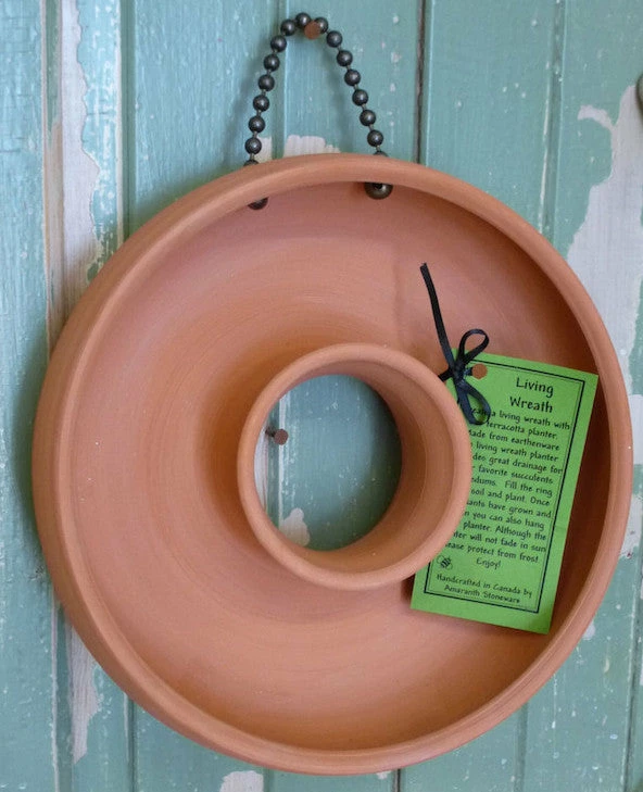 The Birdhouse Chick Living Wreath Planter