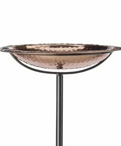 Good Directions Solid Copper Staked Bird Bath- 2 Sizes