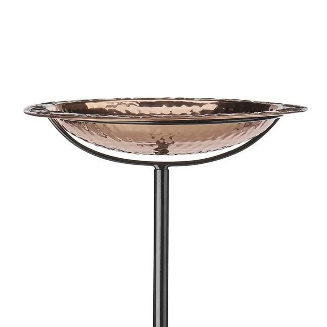 Good Directions Solid Copper Staked Bird Bath- 2 Sizes
