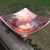 The Birdhouse Chick Solid Copper Deck-Mount Bird Bath Deck & Ground Bird Baths