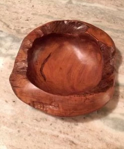 The Birdhouse Chick Home & Garden Accents Natural Teak Root Bowls- 2 Sizes